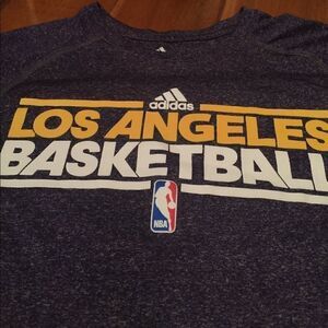 Adidas size M NBA Los Angeles Basketball shirt